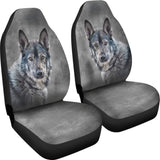 Wolf Love Car Seat Covers 174510 - YourCarButBetter