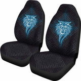 Wolf Mandala Car Seat Covers 200904 - YourCarButBetter