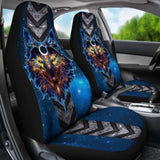 Wolf Native American Car Seat Cover 105905 - YourCarButBetter