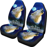 Wolf Pack Full Moon Car Seat Covers 211902 - YourCarButBetter