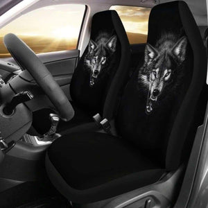 Wolf Print Car Seat Covers Nightmare 160828 - YourCarButBetter