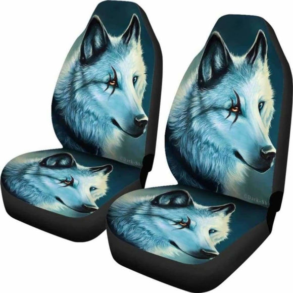 Wolf Spirit Car Seat Covers 202004 - YourCarButBetter