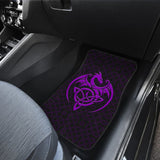 Wonderful Purple Dragon Celtic Symbol Car Floor Mats 211101 - YourCarButBetter