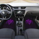 Wonderful Purple Dragon Celtic Symbol Car Floor Mats 211101 - YourCarButBetter