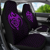 Wonderful Purple Dragon Celtic Symbol Car Seat Covers 211101 - YourCarButBetter