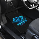 Wonderful Sapphire Rose Bush Floral Lovers Car Floor Mats 211101 - YourCarButBetter