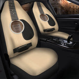 Wood Guitar Car Seat Covers 184610 - YourCarButBetter