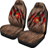 Wooden Guitar Car Seat Covers 184610 - YourCarButBetter