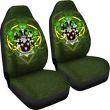 Woodford Ireland Car Seat Cover Celtic Shamrock (Set Of Two) 154230 - YourCarButBetter