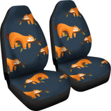 World is Sleeping Just Lazy as Sloth Car Seat Covers 210906 - YourCarButBetter