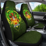 Worthing Ireland Car Seat Cover Celtic Shamrock (Set Of Two) 154230 - YourCarButBetter