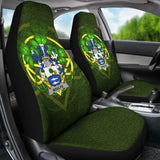 Woulfe Ireland Car Seat Cover Celtic Shamrock (Set Of Two) 154230 - YourCarButBetter