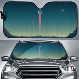 X-wing Starfighter Star Wars Minimal Car Auto Sun Shade 094201 - YourCarButBetter