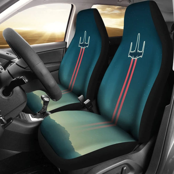 X-wing Starfighter Star Wars Minimal Car Seat Covers 094201 - YourCarButBetter