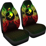 Yap Polynesia Car Seat Cover Map Reggae 105905 - YourCarButBetter