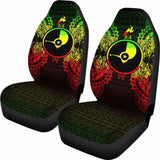 Yap Polynesia Car Seat Cover Map Reggae 105905 - YourCarButBetter