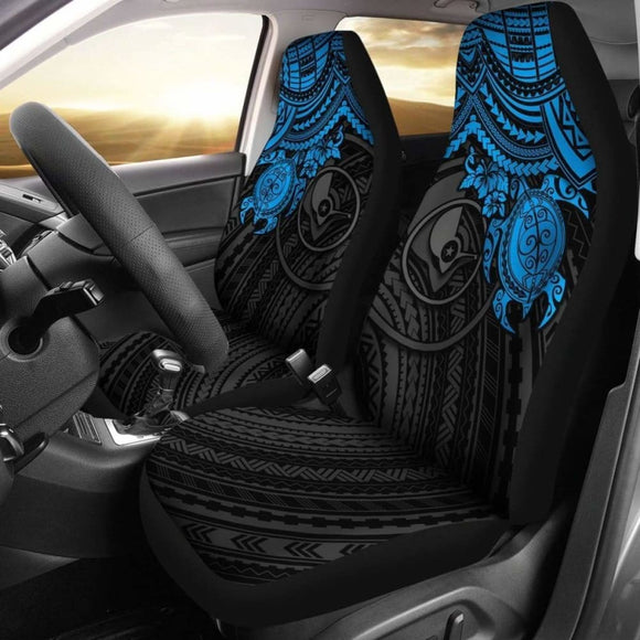 Yap Polynesian Car Seat Covers - Blue Turtle - Amazing 091114 - YourCarButBetter