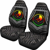Yap Polynesian Car Seat Covers - Yap Flag Reggae Color - 18 105905 - YourCarButBetter