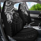 Yap Polynesian Car Seat Covers - White Turtle - Amazing 091114 - YourCarButBetter