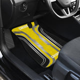 Yellow Black Camaro White Letter Car Accessories Car Floor Mats 210603 - YourCarButBetter