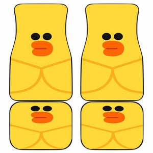 Yellow Chicken Car Mats 181703 - YourCarButBetter