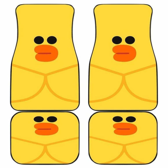 Yellow Chicken Car Mats 181703 - YourCarButBetter