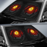 Yellow Dragon Eye Custom Car Accessories Car Auto Sun Shades 211301 - YourCarButBetter