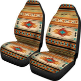 Yellow Native Pattern Car Seat Covers 093223 - YourCarButBetter