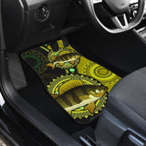 Yellow Perch Ethnic Pattern Fishing Car Floor Mats 182417 - YourCarButBetter