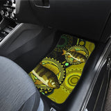 Yellow Perch Ethnic Pattern Fishing Car Floor Mats 182417 - YourCarButBetter