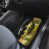 Yellow Perch Fishing Car Floor Mats 182417 - YourCarButBetter