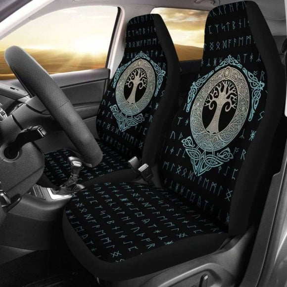 Yggdrasil Tree Of Life Car Seat Covers 110424 - YourCarButBetter