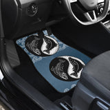Yin And Yang Fishes Skull Fishing Car Floor Mats 182417 - YourCarButBetter