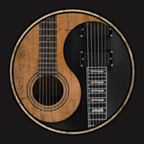 Yin Yang Guitar Car Seat Cover 174510 - YourCarButBetter