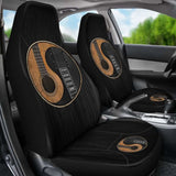 Yin Yang Guitar Car Seat Cover 174510 - YourCarButBetter