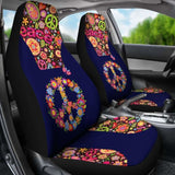 Yoga Peace Mandala Navy Car Seat Cover Amazing 105905 - YourCarButBetter