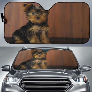 Yorkie Car Auto Sun Shades 104020 - YourCarButBetter