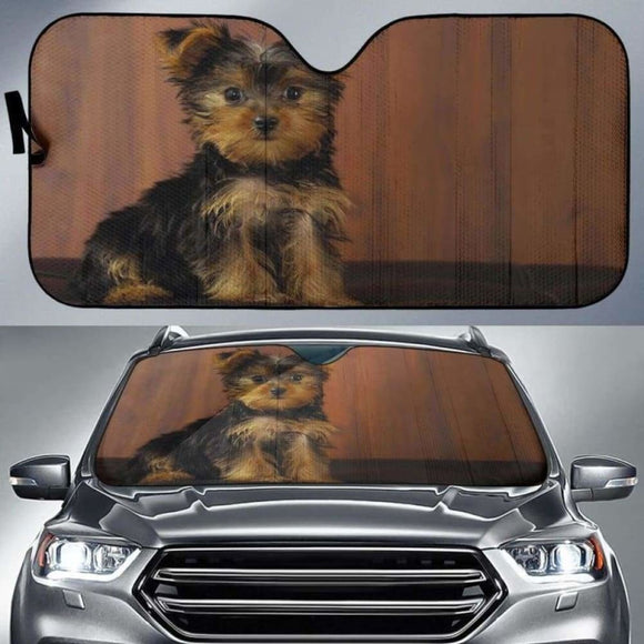 Yorkie Car Auto Sun Shades 104020 - YourCarButBetter