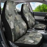 Yorkshire Terrier Camo Car Seat Covers 112608 - YourCarButBetter