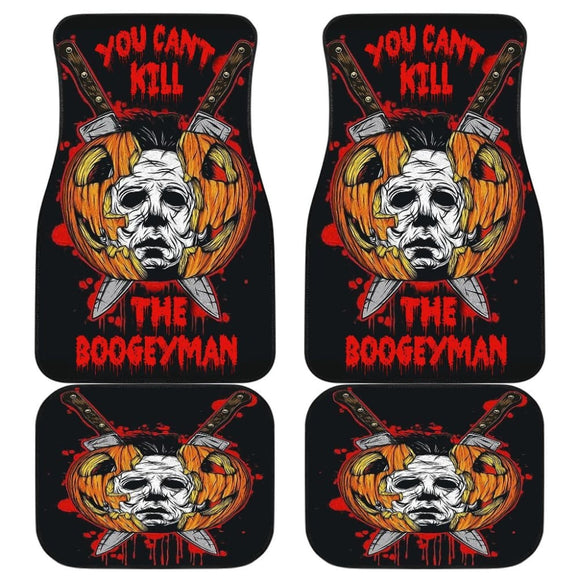 You Can’T Kill The Boogeyman Michael Myers Car Floor Mats 210101 - YourCarButBetter