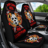 You Can’T Kill The Boogeyman Michael Myers Car Seat Covers 210101 - YourCarButBetter