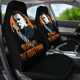 You Can’T Kill The Boogeyman Michael Myers Halloween Art Design Car Seat Covers 210101 - YourCarButBetter