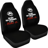 You Don’t Take a Photograph You Make It Amazing Gift Photograph Lovers Car Seat Covers 213005 - YourCarButBetter