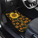 You’re My Sunshine Sunflower Car Floor Mats Amazing Gift 211003 - YourCarButBetter