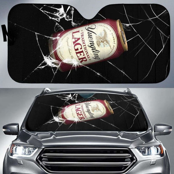 Yuengling Lager Auto Sun Shade Car Sun Visor Funny Beer Lover 102507 - YourCarButBetter