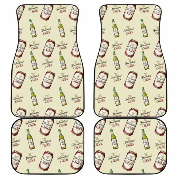 Yuengling Lager Car Floor Mats Beer Lover Gift Idea 195016 - YourCarButBetter