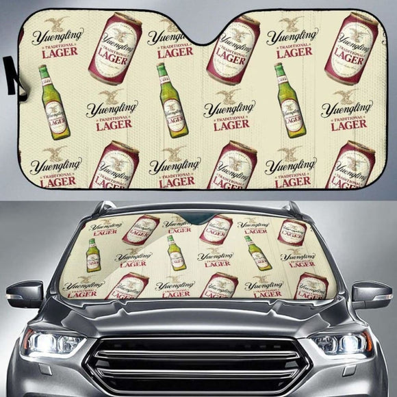 Yuengling Lager Car Sun Shade Auto Sun Visor For Beer Lover 102507 - YourCarButBetter