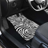 Zebra Skin Pattern Front And Back Car Mats 194013 - YourCarButBetter