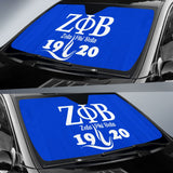 Zeta Phi Beta Custom Car Accessories Car Auto Sun Shades 211601 - YourCarButBetter