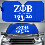 Zeta Phi Beta Custom Car Accessories Car Auto Sun Shades 211601 - YourCarButBetter